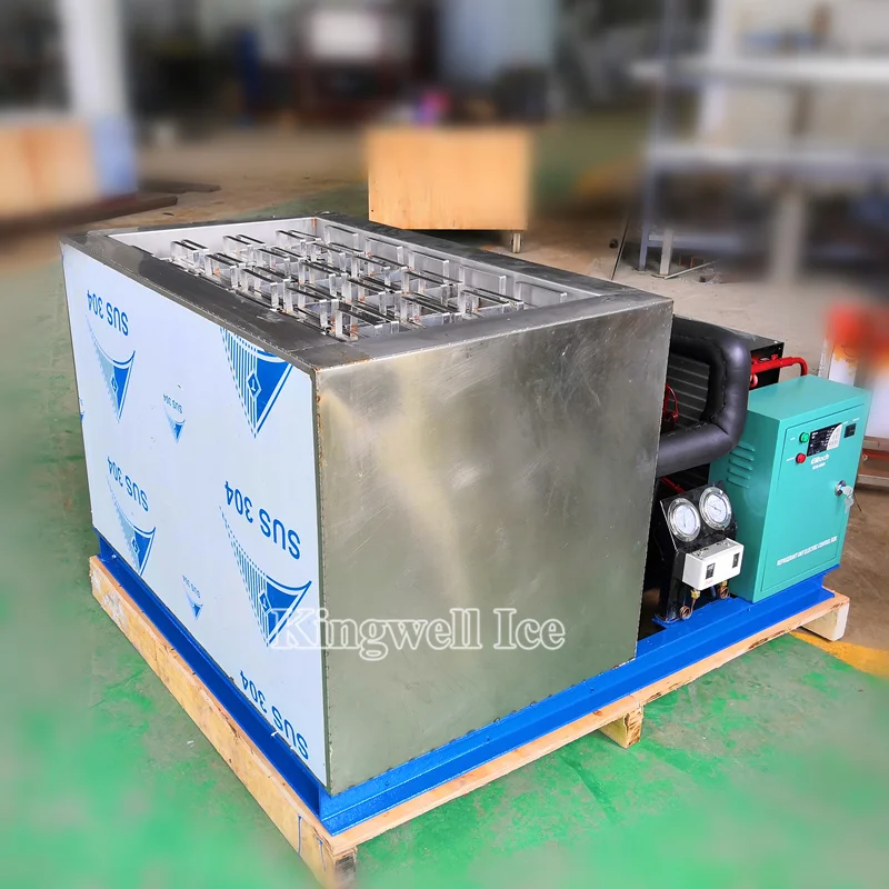 1ton/day block ice making machine with stainless steel molds