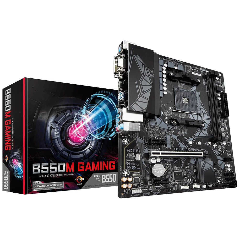 gaming desktop motherboard center price I3 i5 i7 i9 cpu ddr4 B550m motherboard price 128 GB 4pcs DDR4
