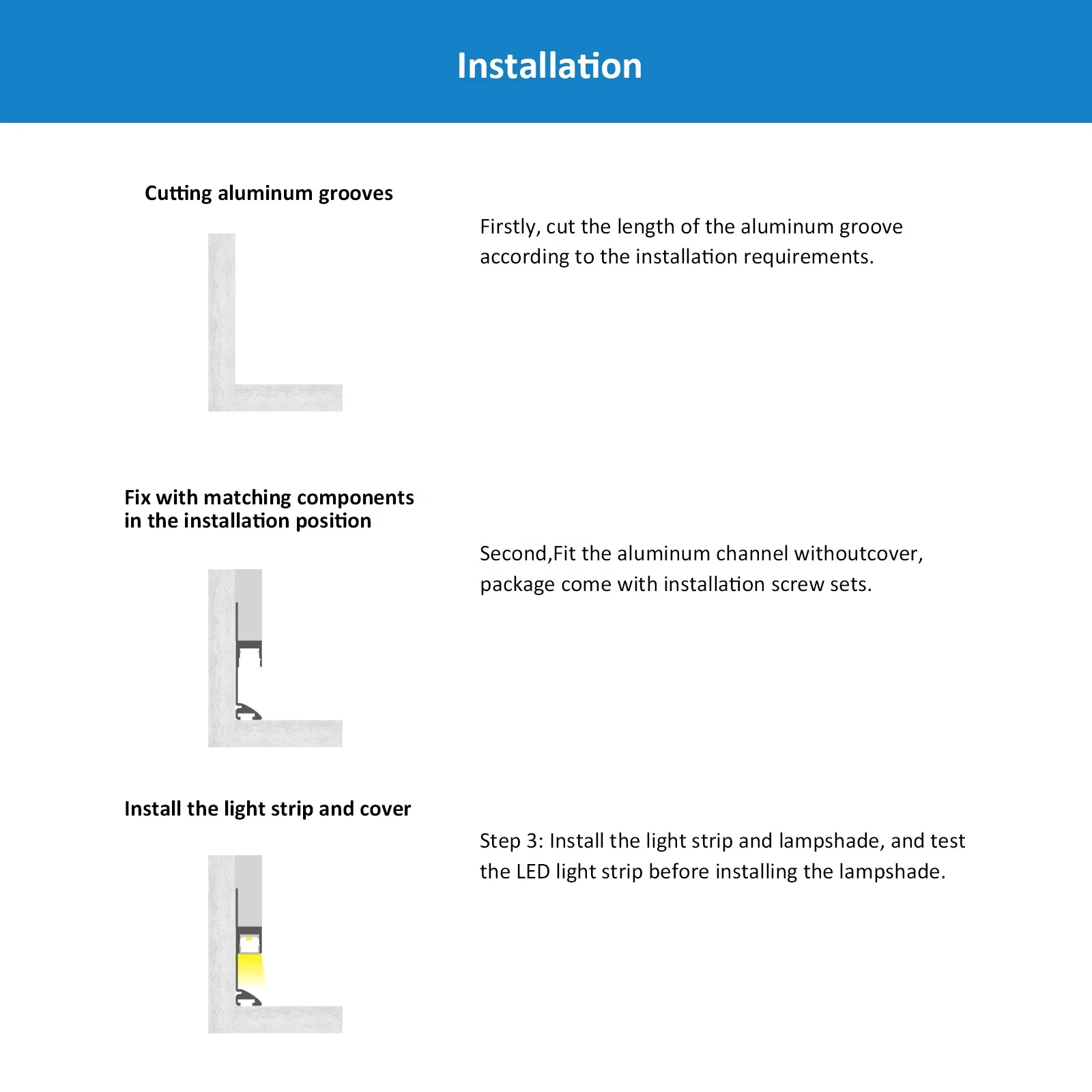 High Quality 143 Aluminium Skirting Profile 13*60mm Alloy Aluminum 6063 Skirting Board Led