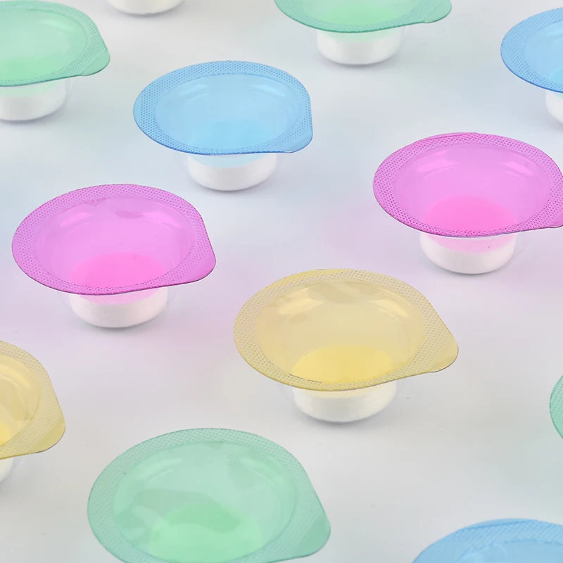 Wholesale Pure Pill Compressed Facial Mask With Transparent Jelly Cup DIY Tablet Facial Mask Sheet for SPA