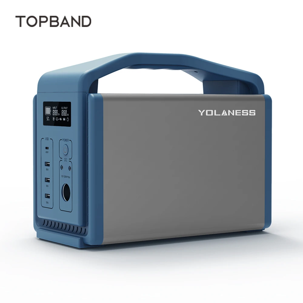 TOPBAND Hybrid Solar Generator Portable Solar Power Source Portable Solar Products Ac50s