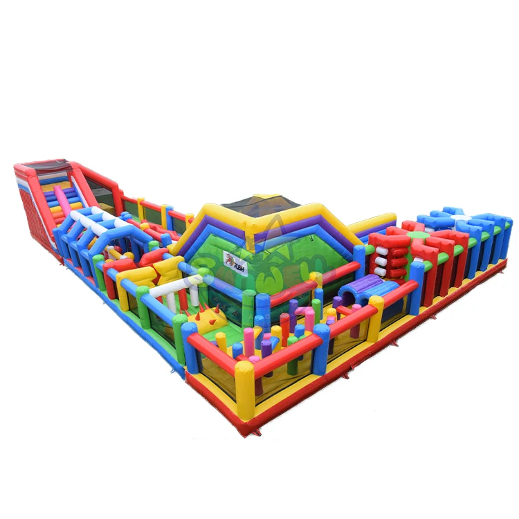 5k inflatable obstacle Course Custom Giant 5k Run Race Inflatable Obstacle Course challenge for sale