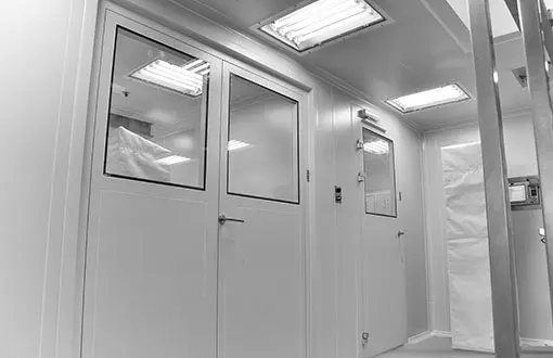Cleanroom Accessories Gmp Operating Cleaning Room Purification Wholesale Sandwich Panels Door For Modular Clean ROOM