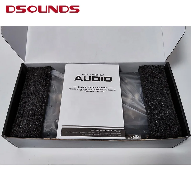 Monoblock car amplifier HIFI style Powerful car audio amplifier Class D 1600watts for car subwoofer