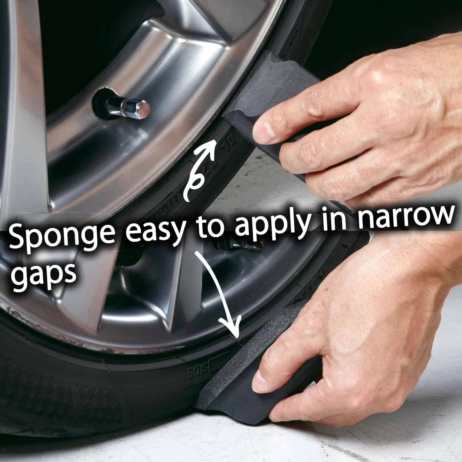 Surprisingly long-lasting spray anti scratch car wheel coating