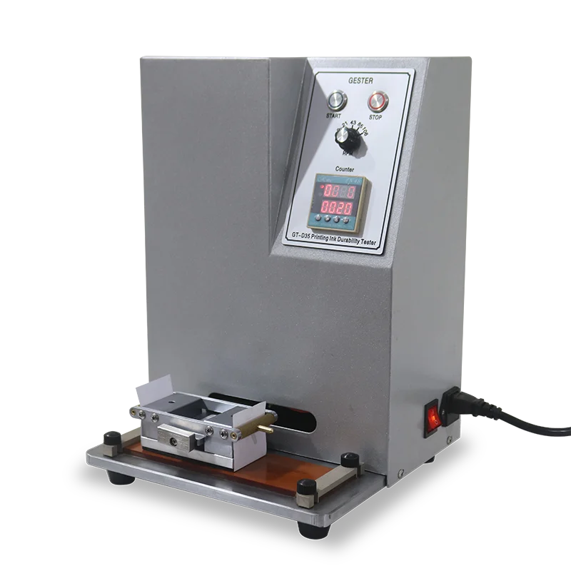 Printing Ink Friction Discoloration Abrasion Durability Tester