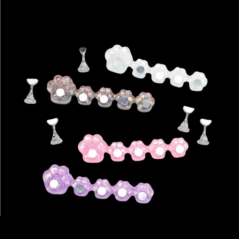Japanese nail practice base Magnetic Nail Art Design Practice Training Display Holder DIY Manicure Accessory tools