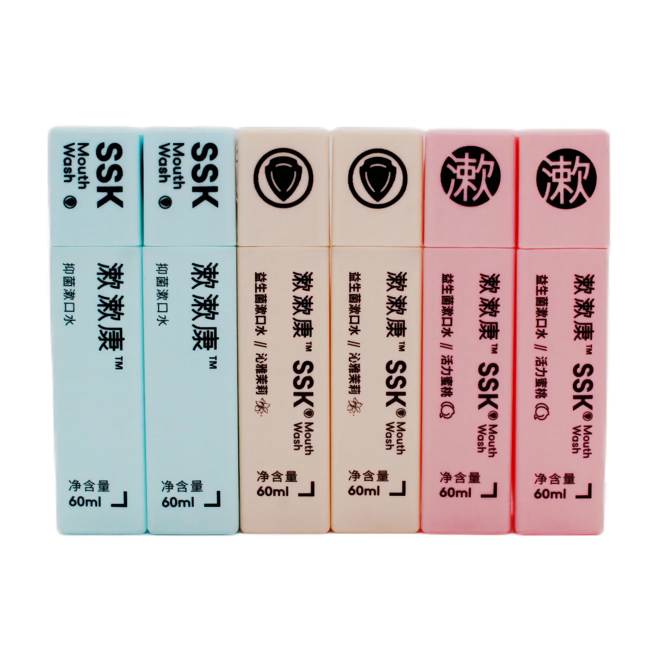 Antiseptic Mint Flavor Mundspulung Customizable Teeth Whitening Mint Oral Rinse Mouthwash For Bad Breath