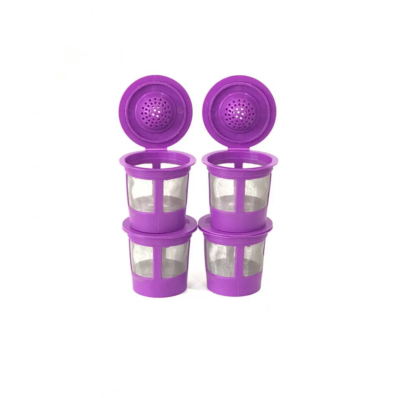 Practical disposable/reusable k cup coffee filter Keurig empty k cup