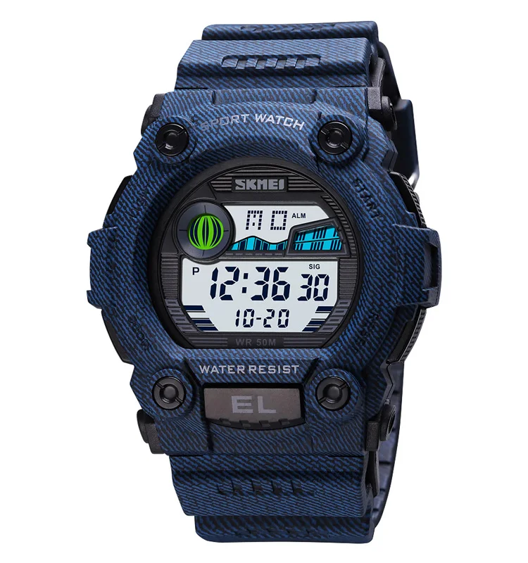
SKMEI fashion wholesale digital watches luxury wristwatches men wrist watch for man 
