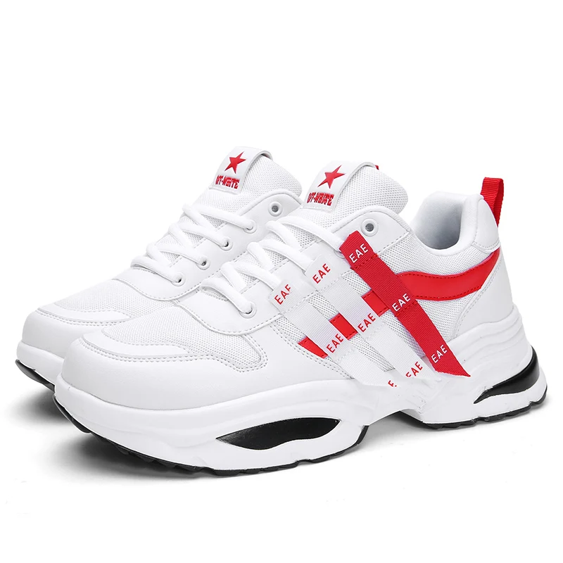 
Jinjiang China Manufacturer Casual Sport Best Quality Mesh Upper Sport Shoes 