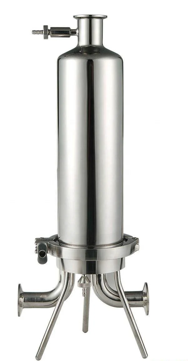 high dimensional accuracy stainless steel 316 cartridge filter housing for pre filtration of reverse osmosis water
