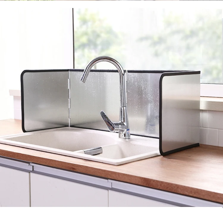 Factory directly sell splatter guard foldable splatter screen stainless steel kitchen for frying pan