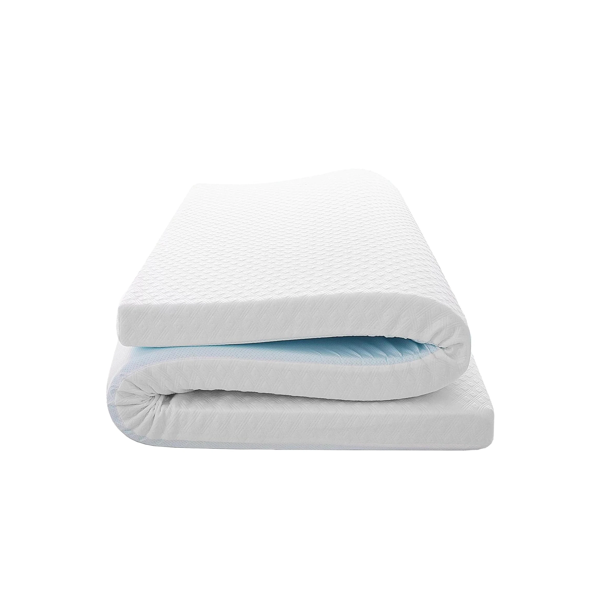 3 Inch Gel Memory Foam Cooling Mattress Topper Queen Size Mattress Pad for Pressure Relief Bed Topper with Removable Cover