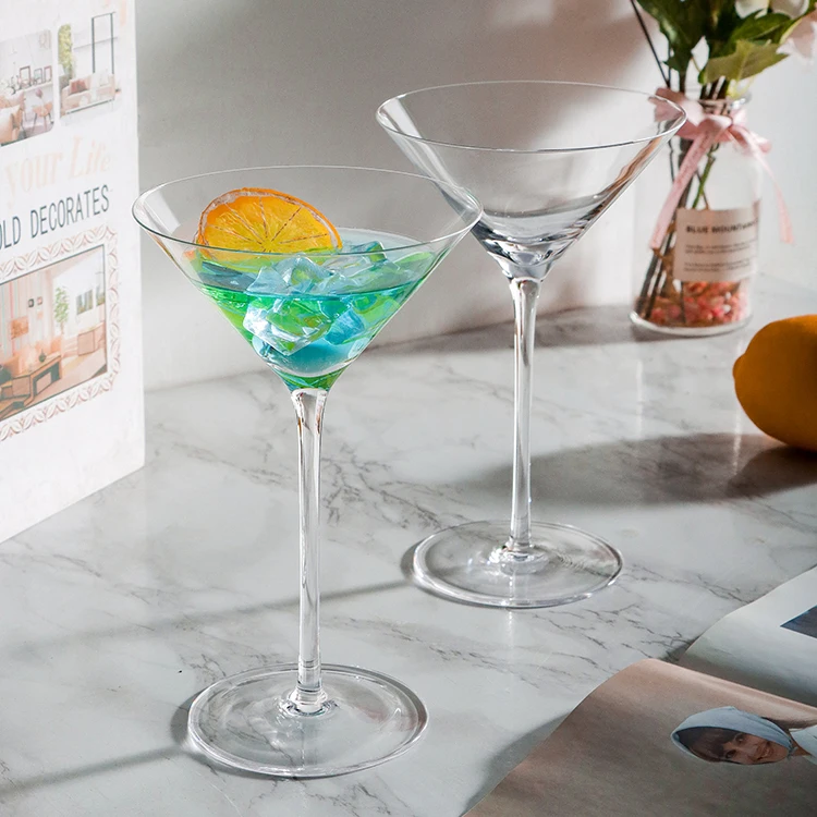 Hot Sale Cocktail Crystal Glass Classical Champagne Glasses Creative Martini Glass for Home Party