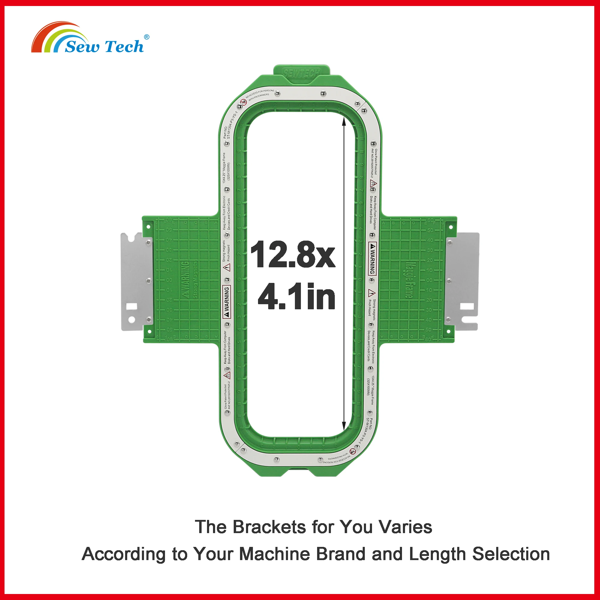 Strong Magnetic Mighty Hoop Embroidery Hoop for Toyota 830 850 860 9000 9100 Embroidery Machines Magnetic Embroidery Frame