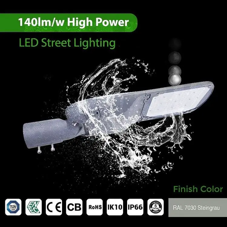 IP66 IP67 IK10 Photocell Parking Lots LED 50w 60w 100w 150w 200w street light led lamp