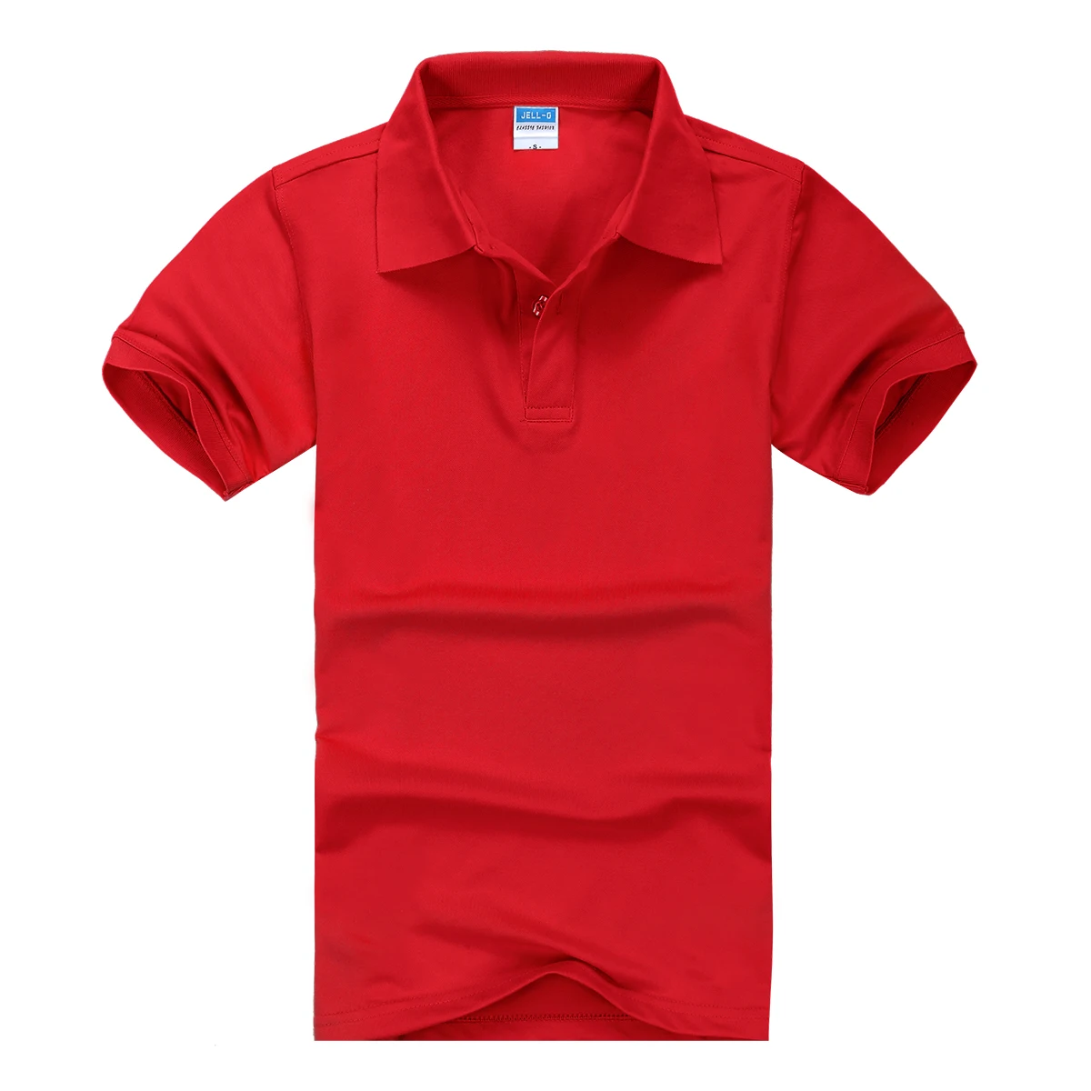 
High quality t shirt uniform polo sports t-shirt with red collar 