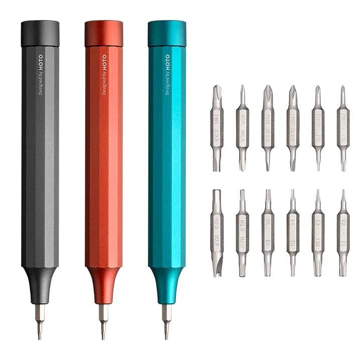  HOTO New Design Mini Screwdriver Set Multi-bit Precision 24-in-1 Tools Repair