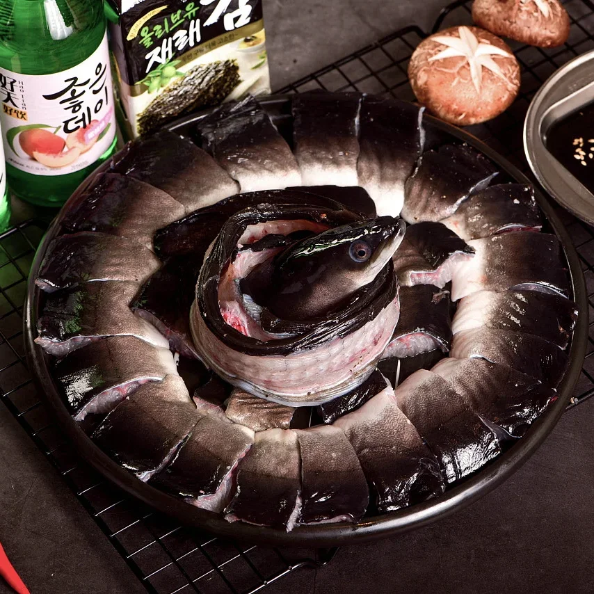 Fresh Seafood Eel Frozen Raw Eel Fish Live Fish for Restaurant