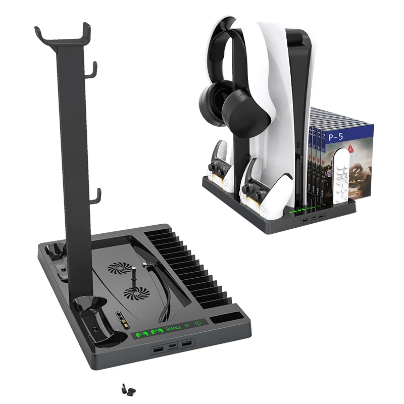multifunctional cooling  stand for PS5 Play station 5