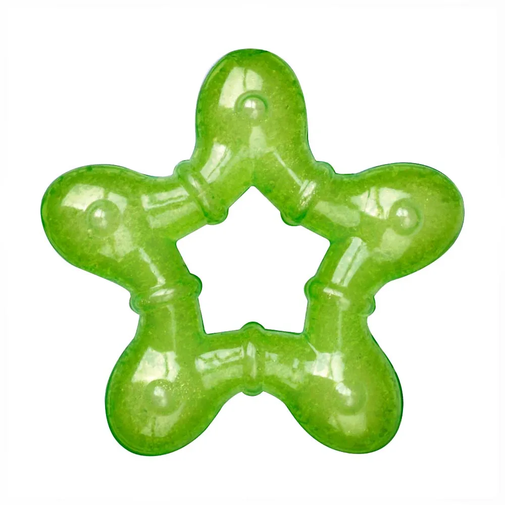 
Baby Sensory Teether Toy Infant Water Filled Teethers massaging babies molar gums 