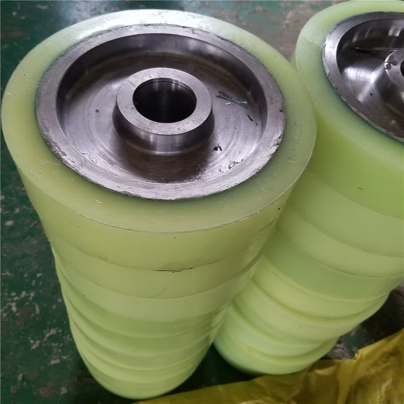 Industrial Machining New Aluminum Pu Wheel With Strong Abrasion Resistance