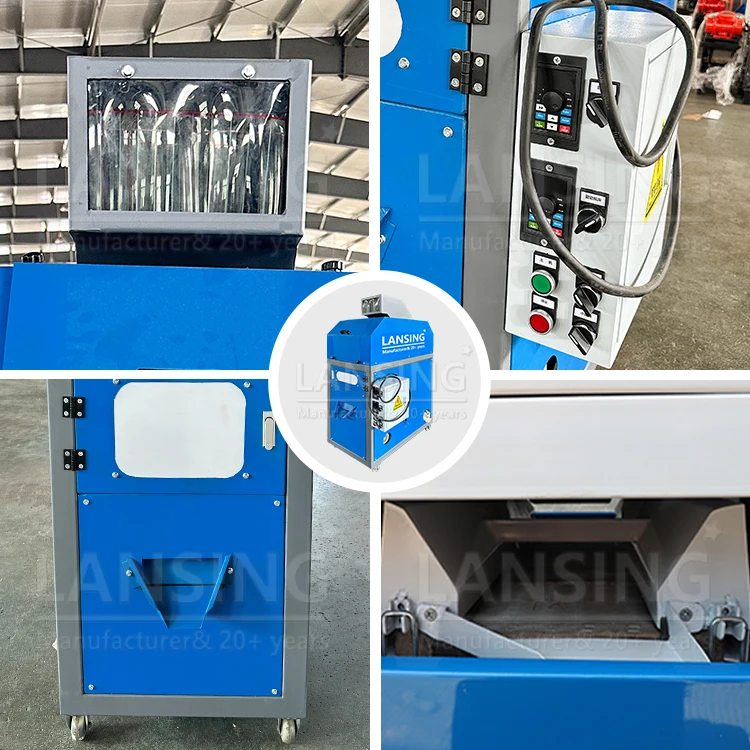Lansing 50-80kg/h Mini Granulator Machine Waste Recycling Aluminum Cable Copper Wire Granulator Machine For Sale