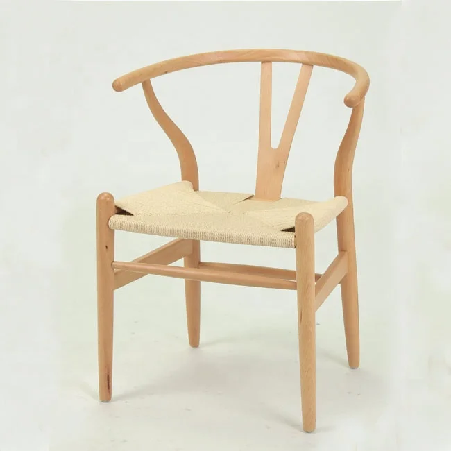 Factory directly supply Antique solid wood diningroom Y back wishbone chair resturant chair CH-971