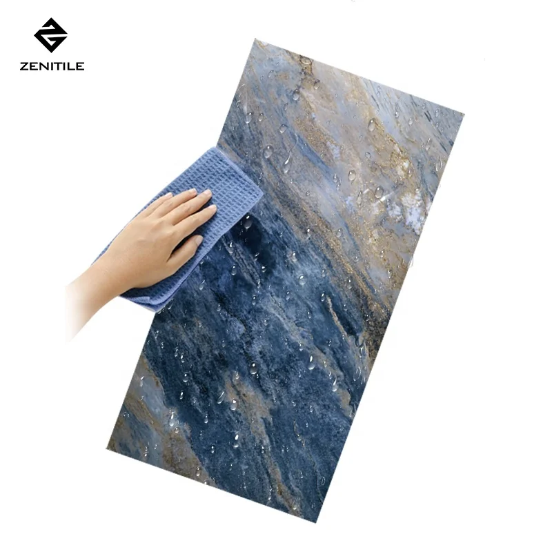 New Design Fashionable simple style marble gold polished glazed non-slip durable  porcelain flooring tile  for whole house