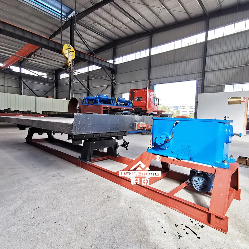 Mni Sort  Gold Shaking Table Double Deck Concentration Shaker Table