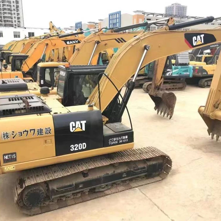 Недорогой экскаватор 2011-2018 года, хорошее состояние, б/у экскаватор для Caterpillar CAT 320D