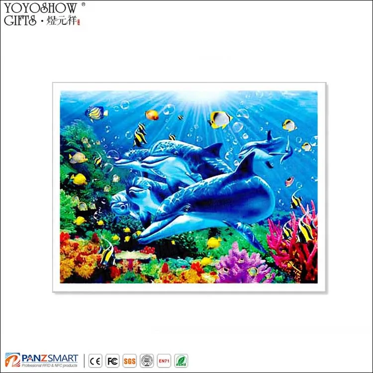 Factory Best selling 3 images change flip PET 50 lpi lenticular sheet printing 3d picture lenticular anime poster 5D pictures