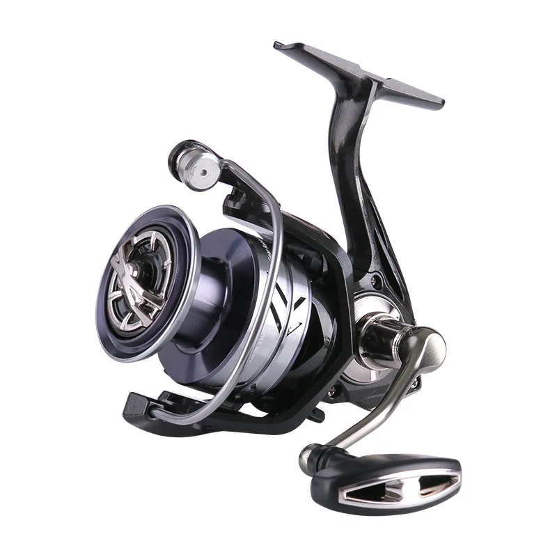 New OEM Spinning Reel DA2000-7000 Saltwater Fishing Tackle Speed Ratio Powder Metal Handle Carp Fishing Lake 2pcs 5.2:1