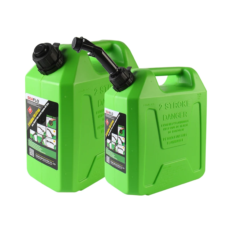 SEAFLO  5L/10L/20L Two-stroke Gasoline Engine Oil Cans ODM/OEM portable gasoline tanks
