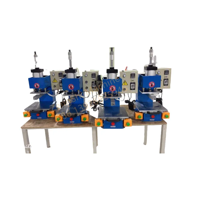 synthetic pu leathers emboss machine