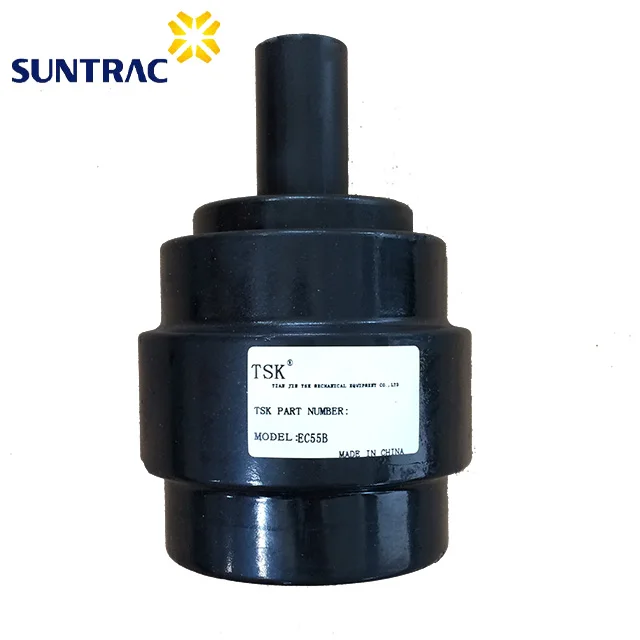 EC55B Excavator Track Undercarriage Carrier Roller Assembly Parts Form Manufacture Energy & Mining Construction Works 1 YEAR TSK