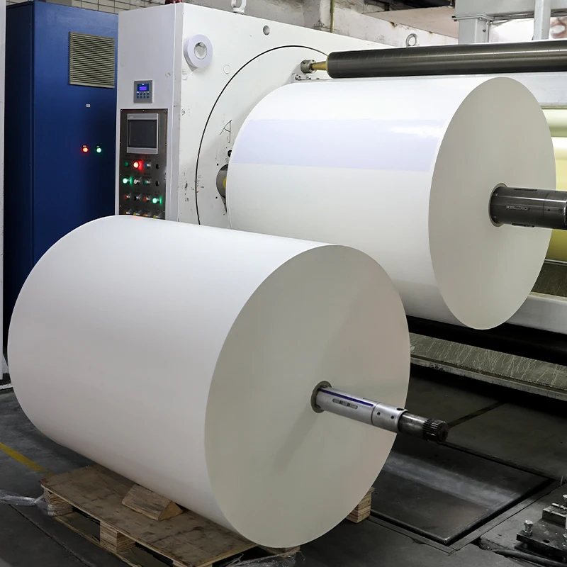 Manufacturer Self Adhesive Label Paper Jumbo Roll  Label Direct Thermal Sticker Paper Label In China