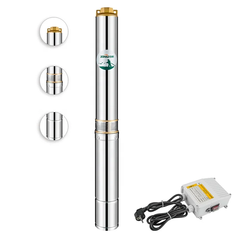 ZOHAG Best Price 4sdm Series Submersible Deep Well Centrifugal Water Pump Spray Pump for Irrigation