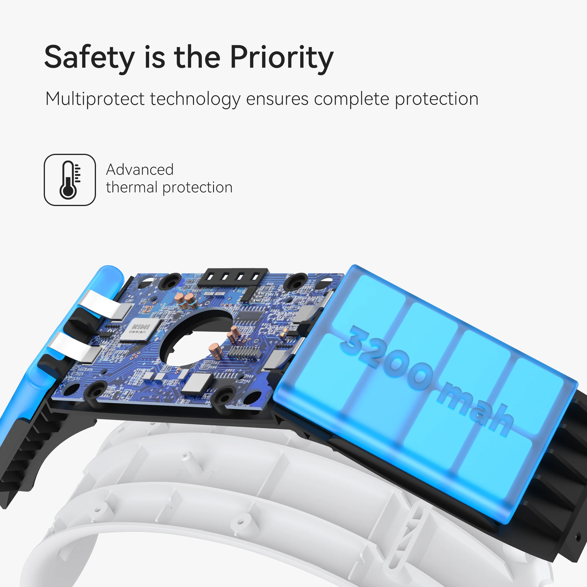 6400mAh Battery Strap For Meta Quest 2 Superior Comfort Wearing VR Accessories  Battery Head Strap For Oculus Quest 2