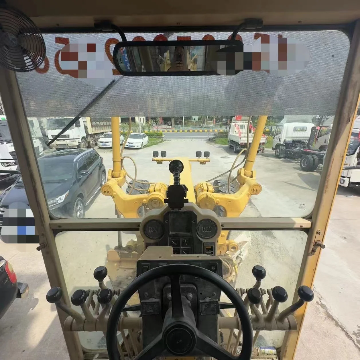 Caterpillar 140H Motor Grader Used Caterpillar Motor Grader Cat 14h Cat 140h Motor Grader Original Wheel Provided Large Capacity