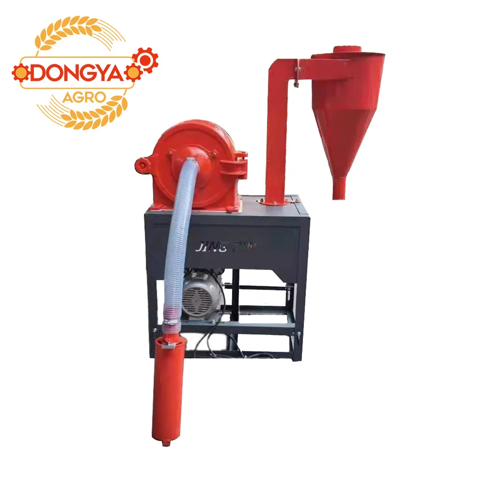 
DONGYA Auto-feeding Grain Mill Machine Flour Mill Machinery Grinder Wheat Maize Milling Machine Corn Crusher Powder for Home 