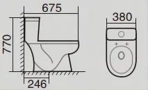 Wholesale cheap Toilette lavatory ceramic sanitary ware suite wc wash hand pedestal basin set sink  flush p trap western toilet
