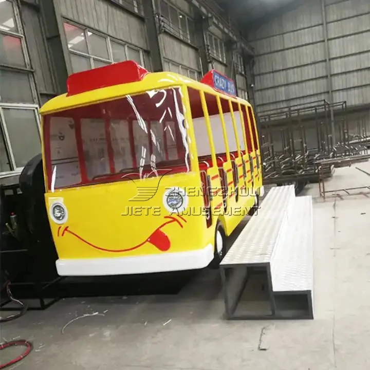 Wave crazy bus fairground тематический парк развлечений детская игра аттракционы для продажи