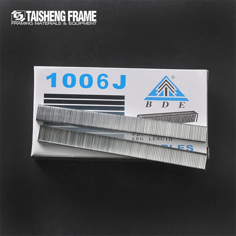 TS-D25 830 Hight quality U-Type furniture photo frame 1006J staples Air nails for sofa