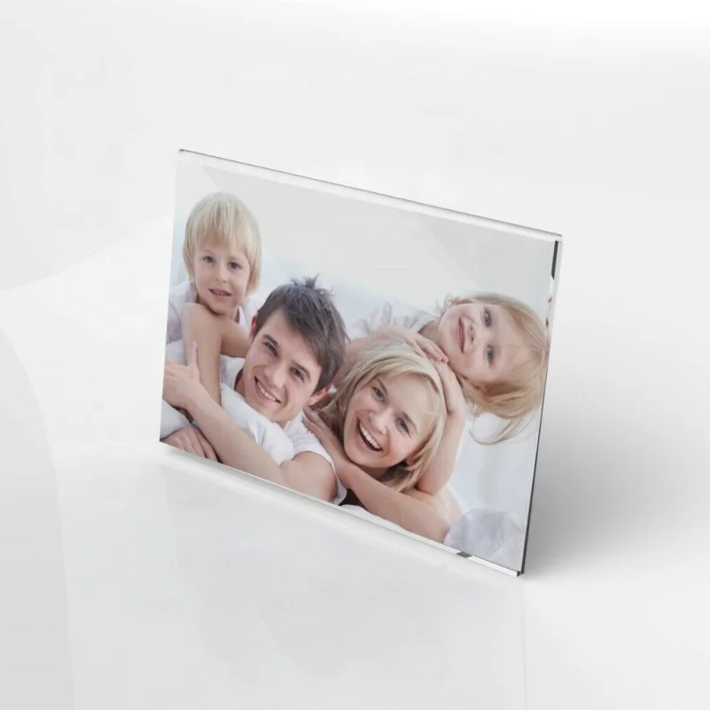4x6 Wholesale Clear Acrylic Picture Frame Display Stand Photo Frame