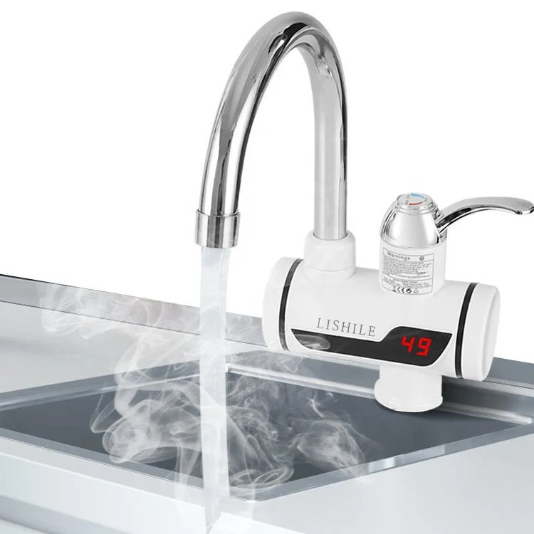 HOT SALE Bathroom Faucet Hot Cold Water Tap Instant Electric Water Heaters With Shower Head Fast heating faucet