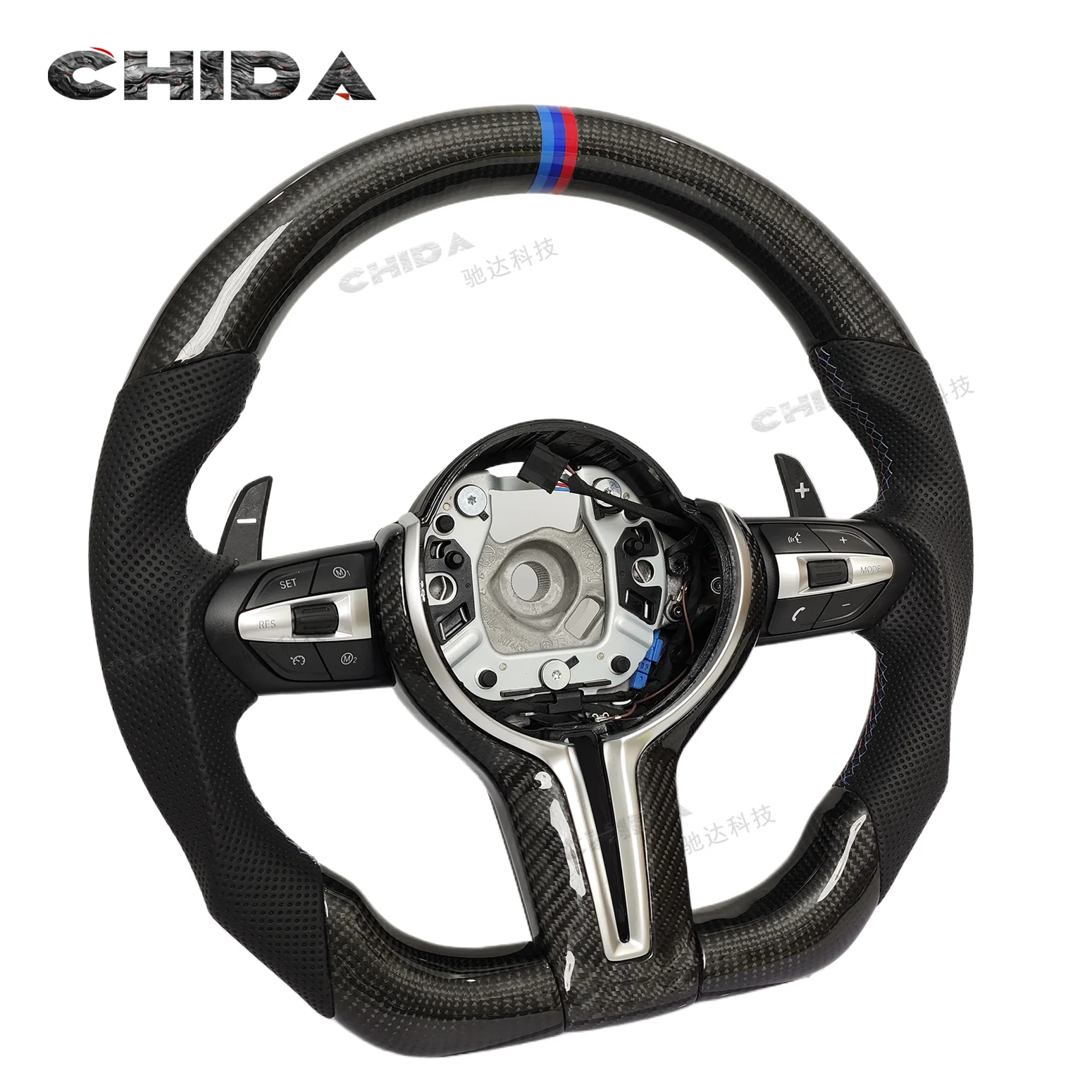 Upgraded  Carbon Fibre Sport Steering Wheel for BMWs F10 F30 F32 F20 F07 F01 F02 F22 F87 F12 F06 F35 F80 F36 F18 F15