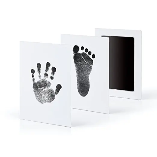 MZL Newborn Christening Products Baby Hand And Foot Printing Pad Baby Disposable Printing Oil Baby Supplies