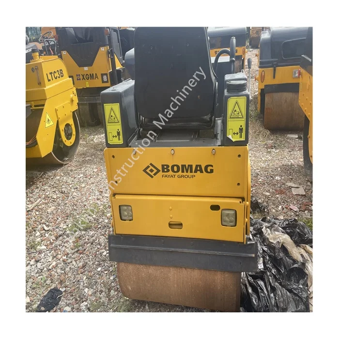 BOMAG 3-тонный роликовый мини-Вибрационный ролик BW80AD трехтонный Малый дорожный каток